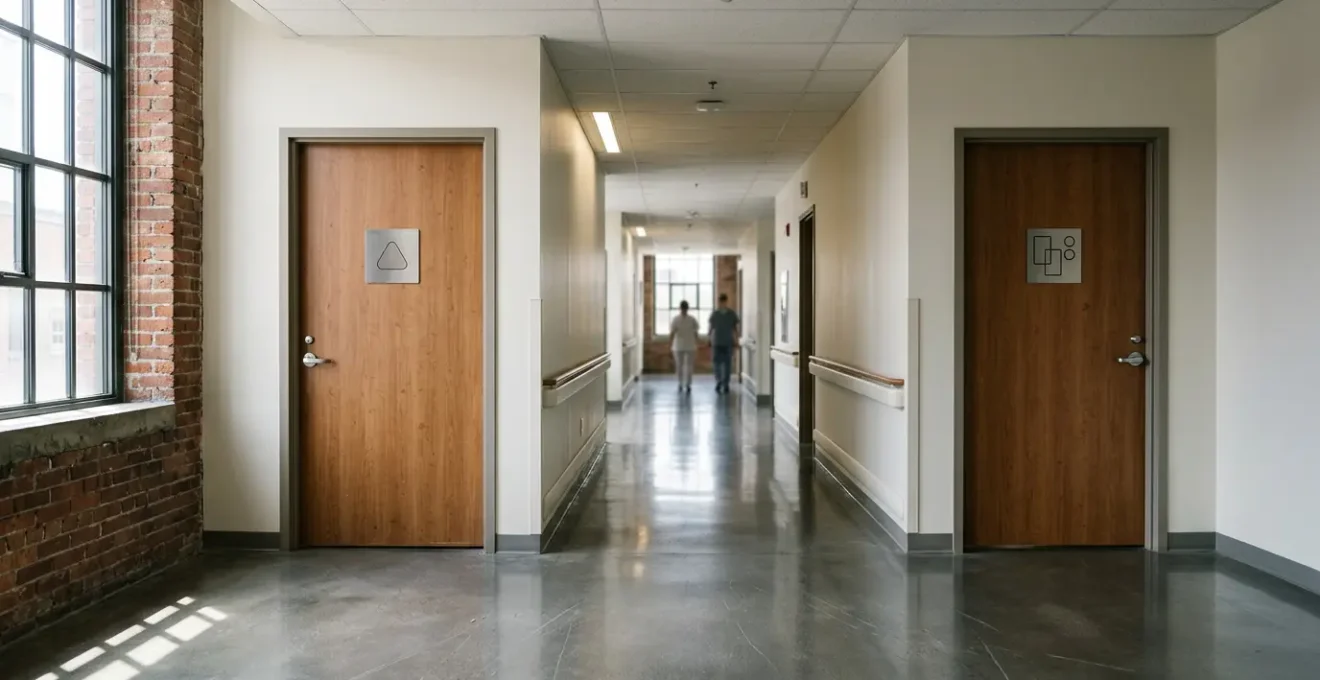 Comparison of private hospital room versus shared ward in Montreal hospital setting showing cost differences