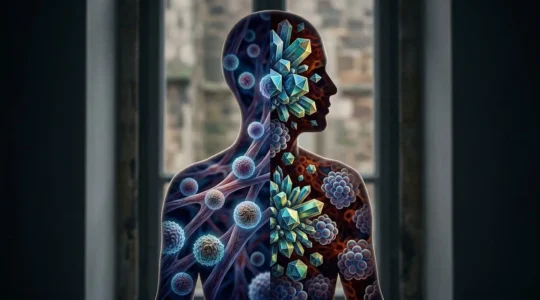 Visual comparison of immunotherapy and chemotherapy showing molecular mechanisms and patient experience