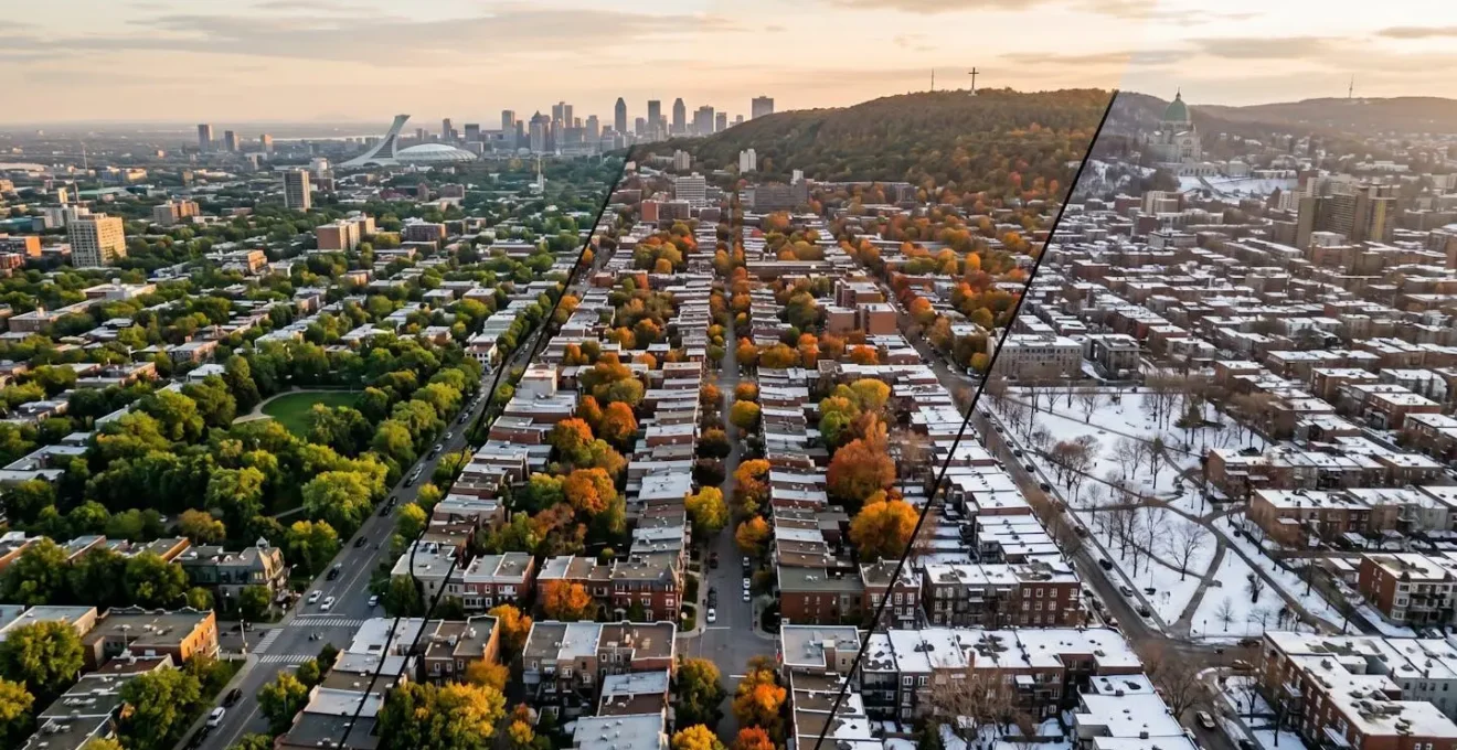 Visual timeline showing the 90-day waiting period for new Montreal residents