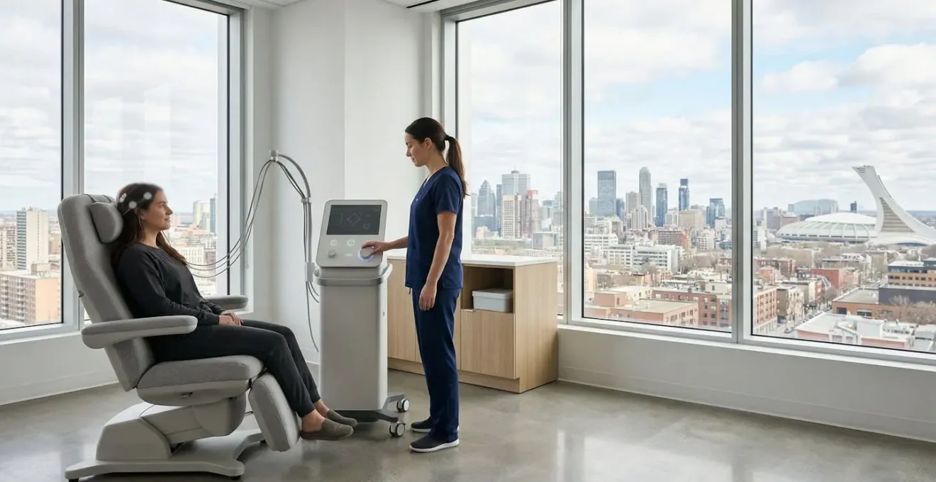 Advanced neurostimulation device providing relief for chronic pain patient