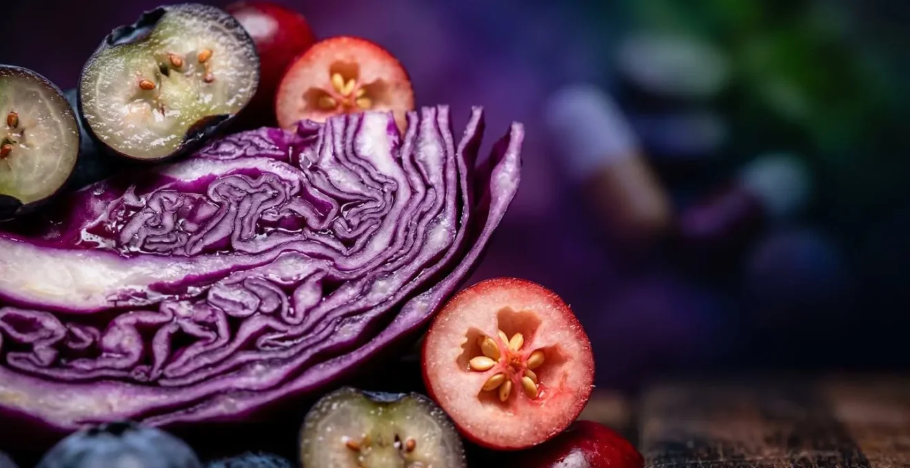 Quebec farm fresh produce showing safe whole food antioxidants versus supplement pills