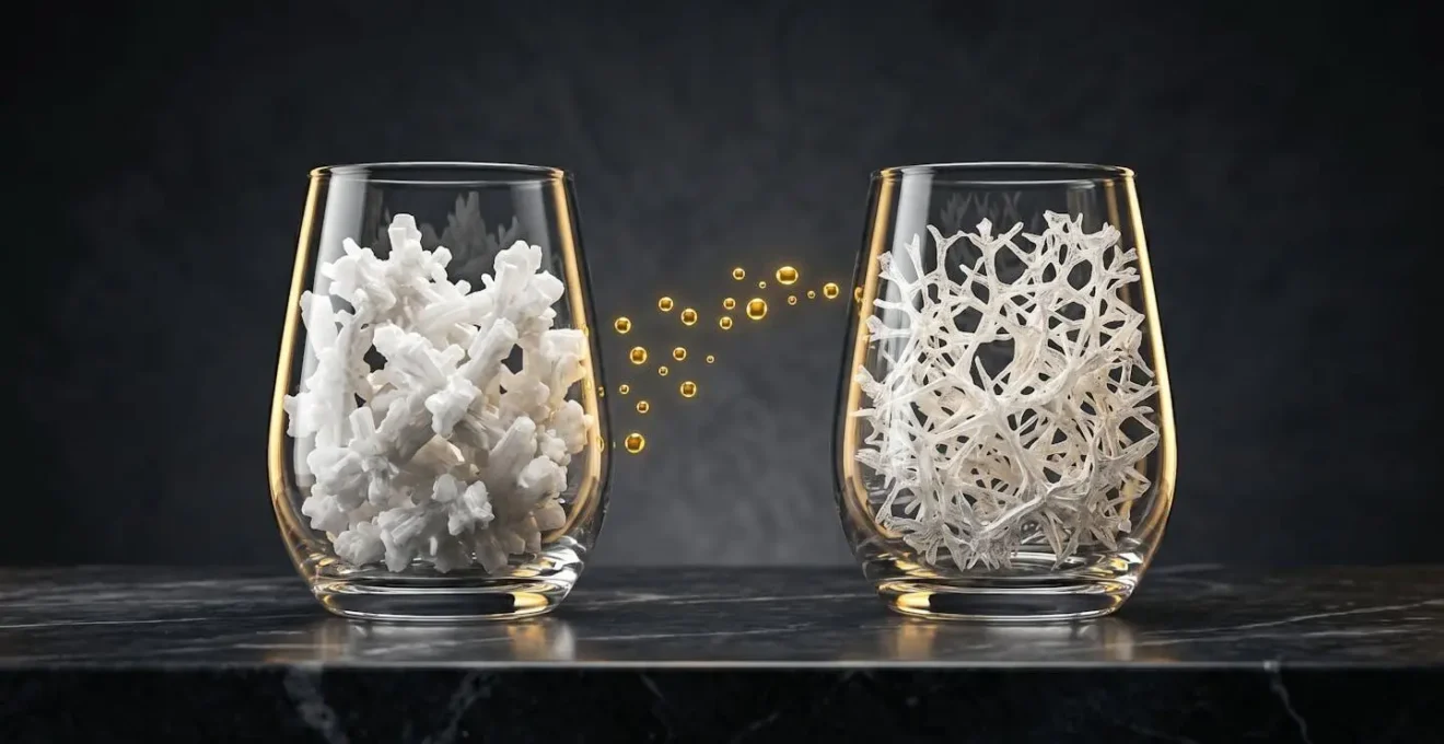 Symbolic representation of D3 and K2 directing calcium toward bones instead of arteries